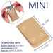 URSA Popper Pouch, Mini, beige