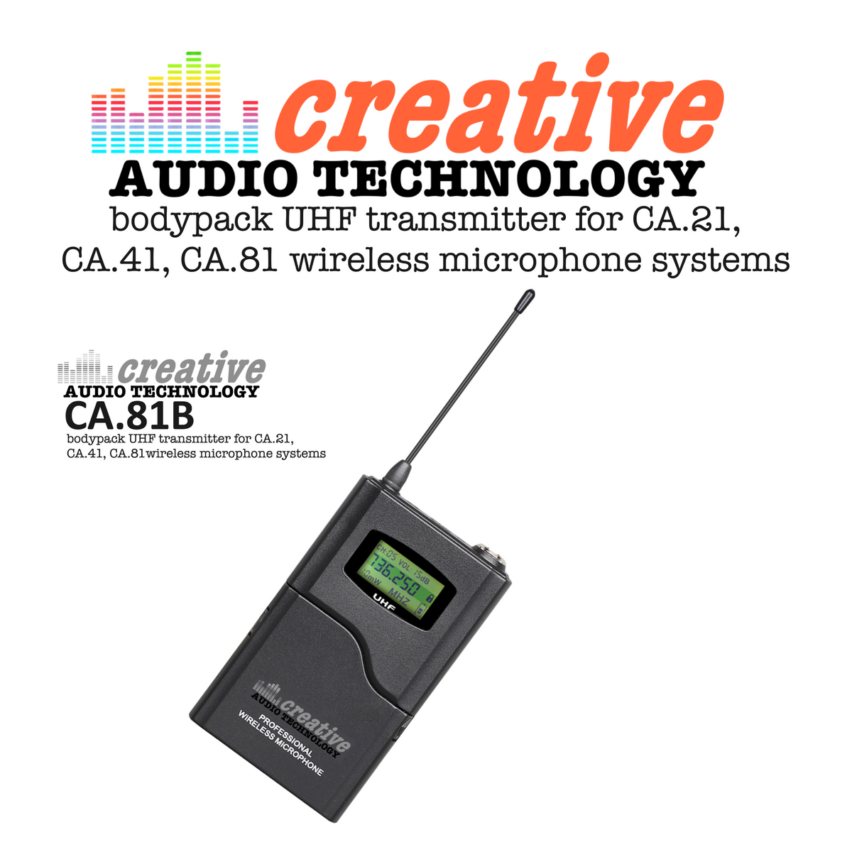 Stage Gear Wireless Bodypack Transmitter