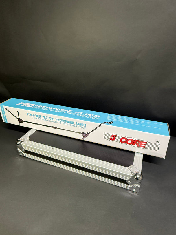 5 Core Tripod Boom Mic Stand, Blue (Clearance)