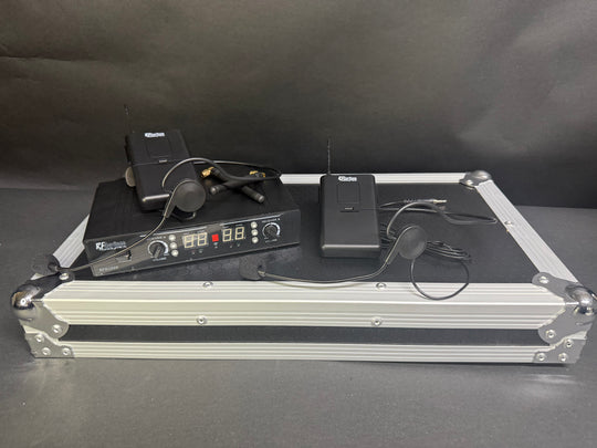 2-Channel Wireless Headset Mic System