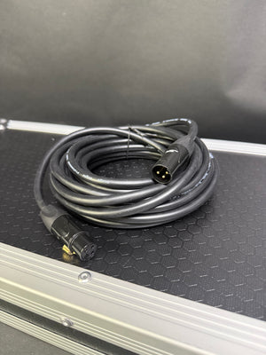 Stage Right XLR Microphone Cable - 25' - Black