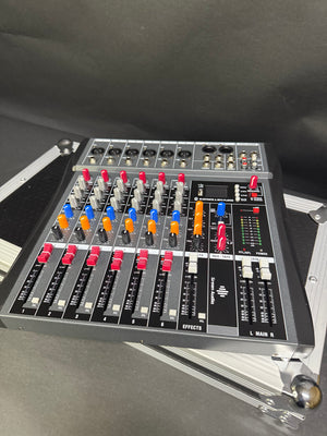 Creative Audio 6 Channel Analog Audio Mixing Console
