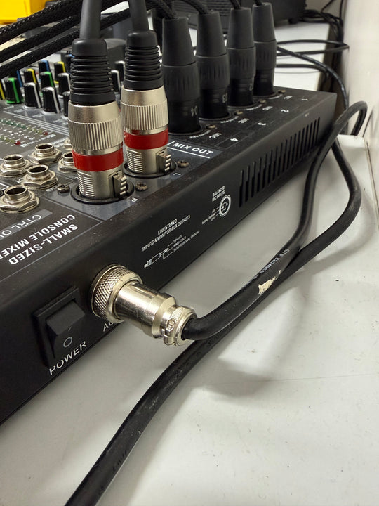 8-Channel Analog Mixer with Bluetooth, view 4