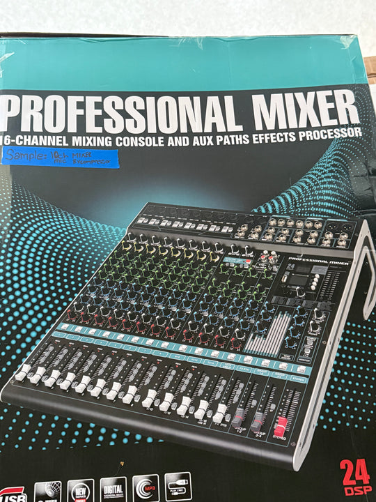 GAX-MX16 16-Channel Analog Mixer, view 3