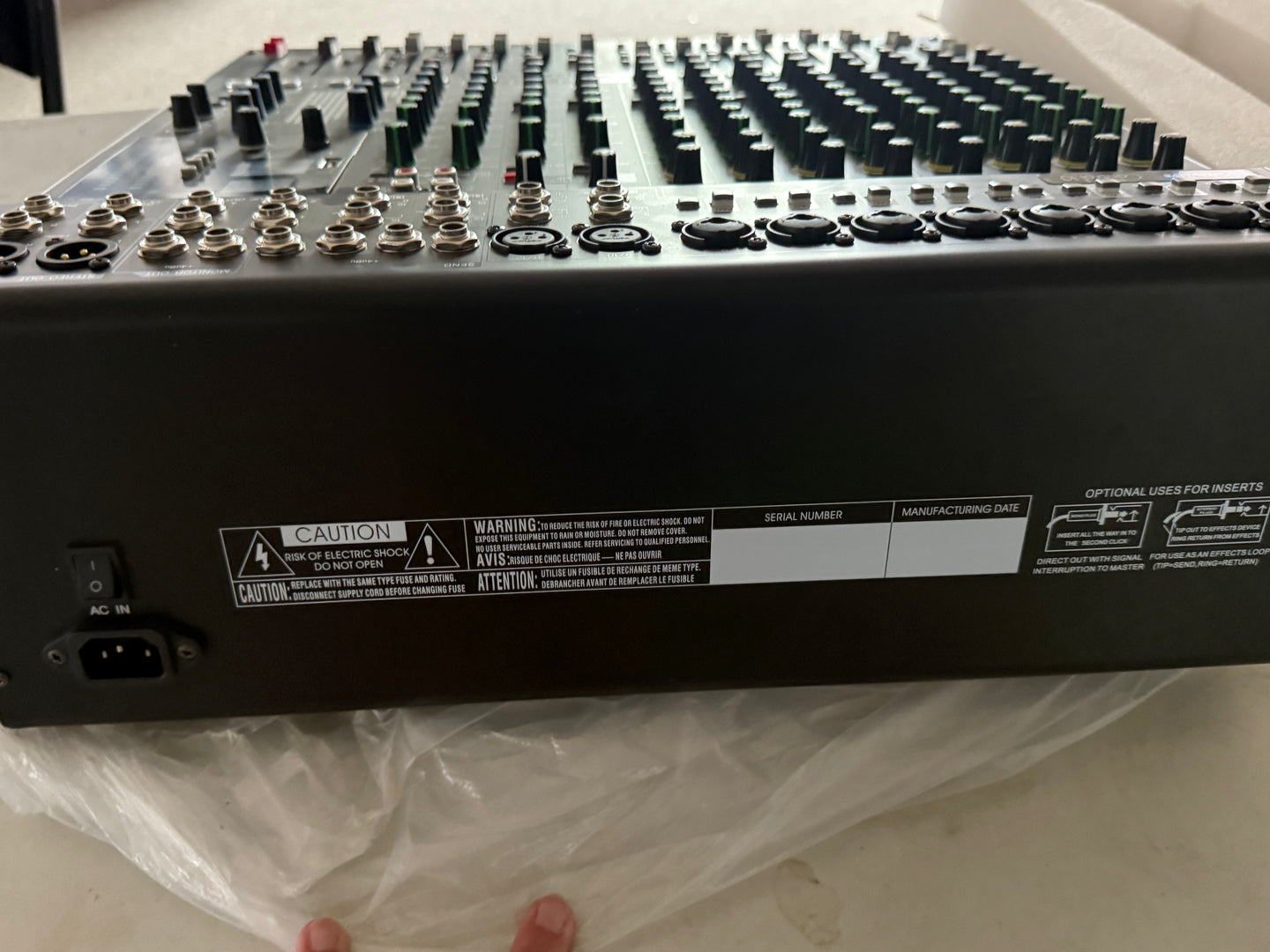 GAX-MX16 16-Channel Analog Mixer, view 4