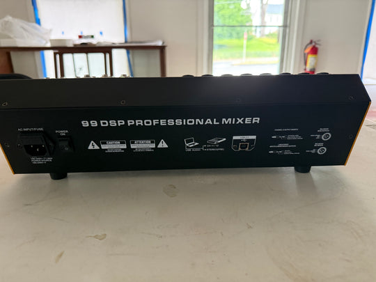 10-Channel Analog Mixer with Effects, view 4