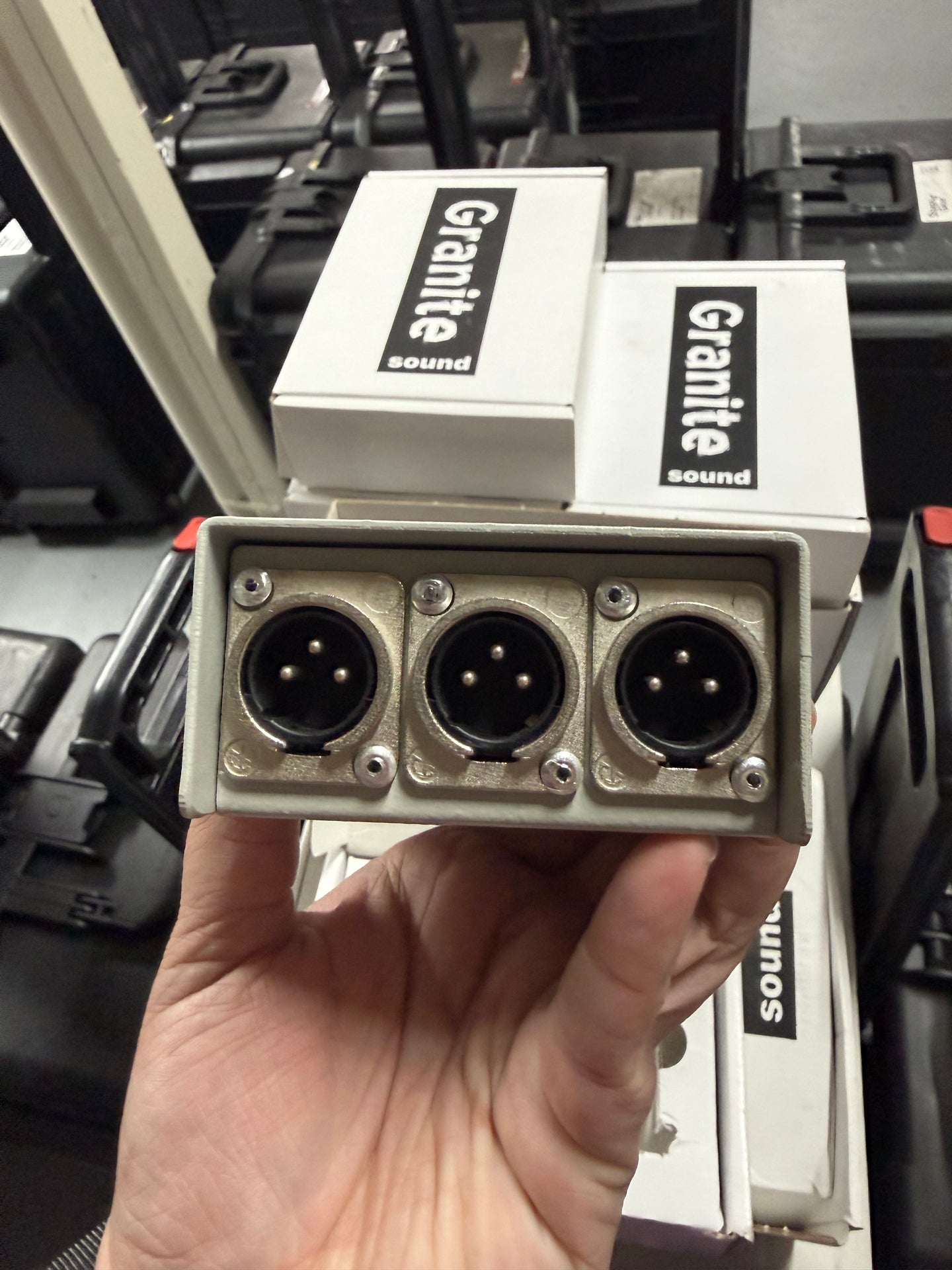 Granite Sound GS-SB3 3-Way XLR Splitter