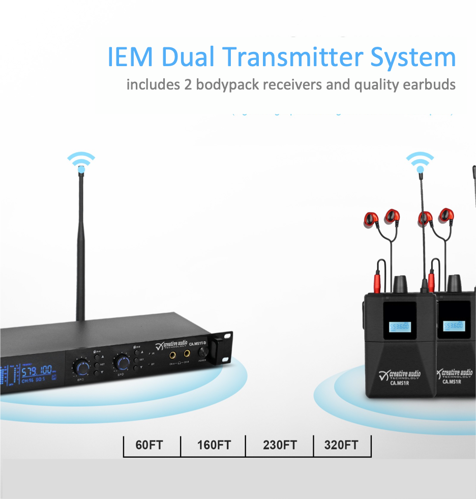 Stage Gear In-Ear Monitor System