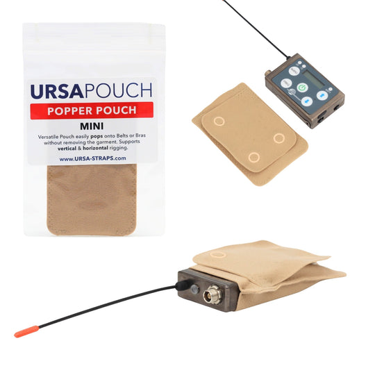 URSA Popper Pouch, Mini, beige