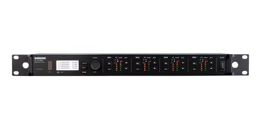 Shure ULXD4Q Quad-Channel Digital Wireless Receiver (G57 470-608 MHz only)