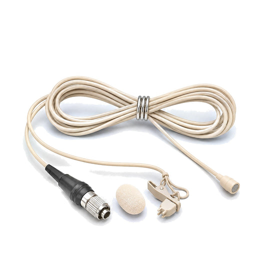 Bodymics lavalier – beige, cH connector