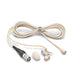 Bodymics lavalier – beige, cH connector