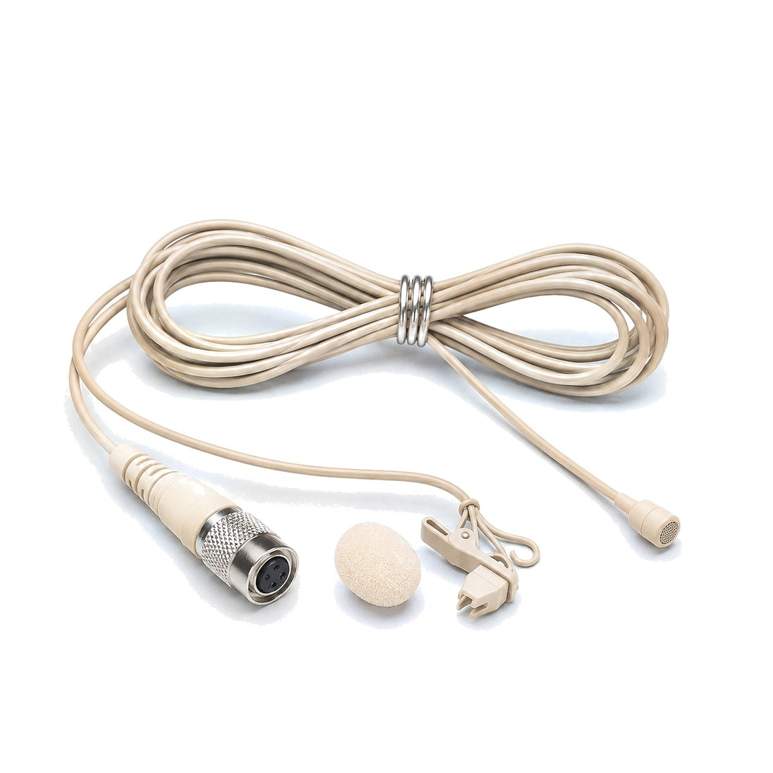 Bodymics lavalier – beige, cW connector