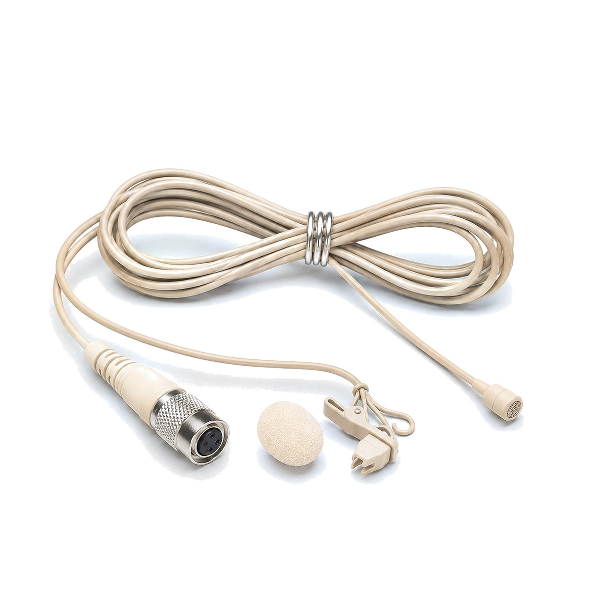 Bodymics lavalier – beige, cW connector