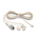 Bodymics lavalier – beige, cW connector