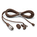 Bodymics lavalier – brown, cW connector