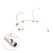 Bodymics headset microphone for AKG wireless with 3-pin mini XLR (TA3F) connector