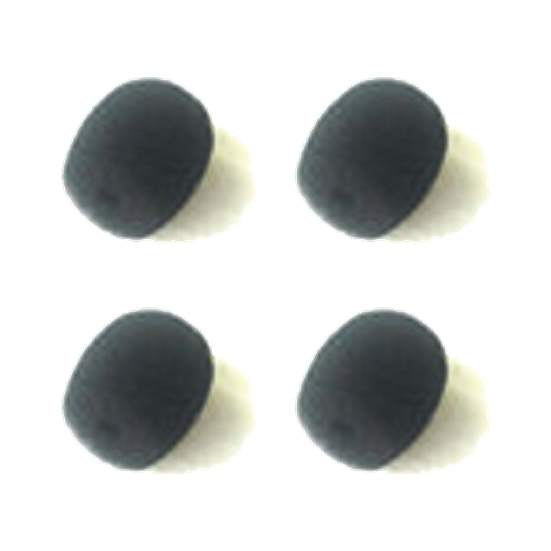 Black 3 mm foam windscreens