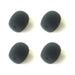 Black 3 mm foam windscreens