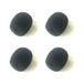 Black 3 mm foam windscreens