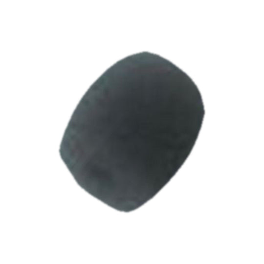 Black foam windscreen for 9–11 mm mic capsules