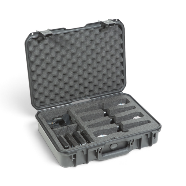 SKB iSeries Waterproof Wireless Mic Case – 4 Handhelds + 4 Bodypacks (3i-1813-5WMC)