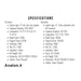 Creative Audio Avalon 4 specifications