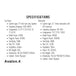 Creative Audio Avalon 4 specifications