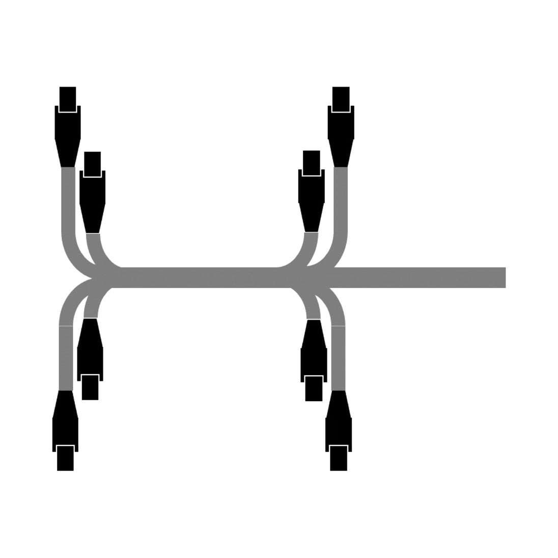 CL8.H rack snake layout