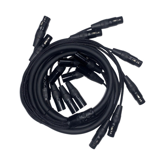 CL8.H tapered 8-channel XLR rack snake