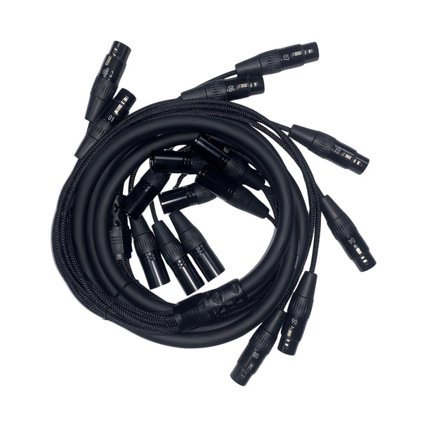 CL8.H tapered 8-channel XLR rack snake