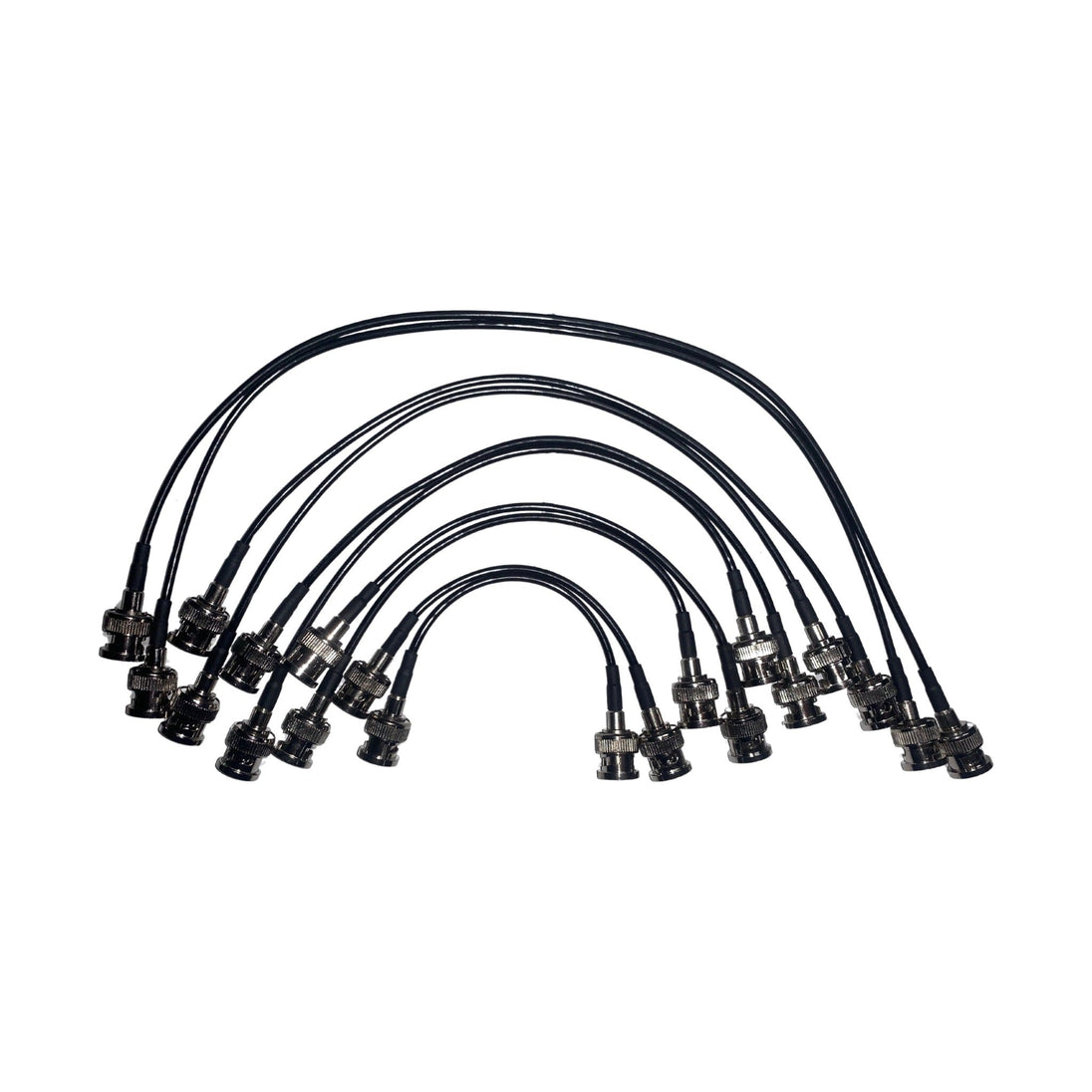 BNC RF cables in tapered lengths (CA.D25)
