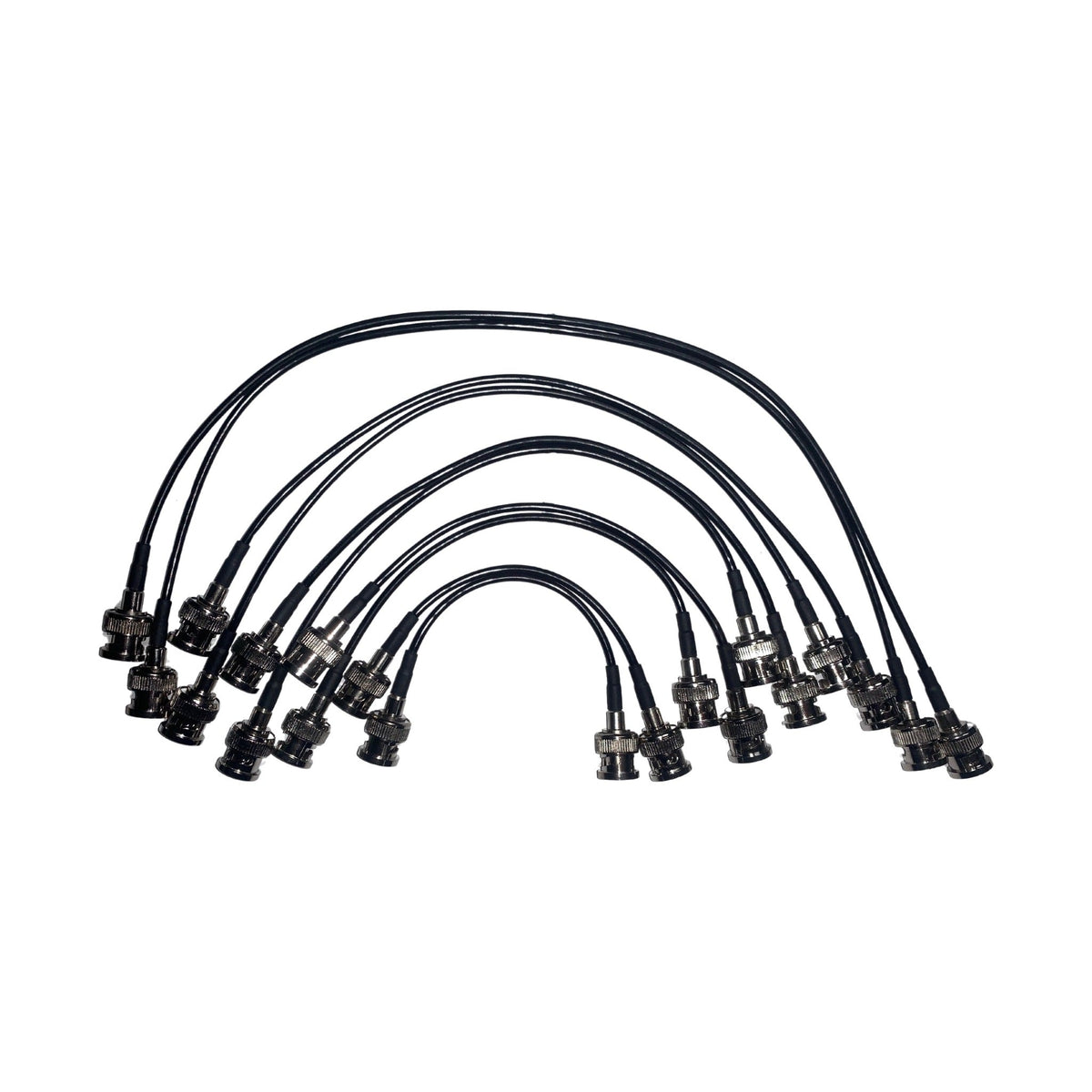 BNC RF cables in tapered lengths (CA.D25)