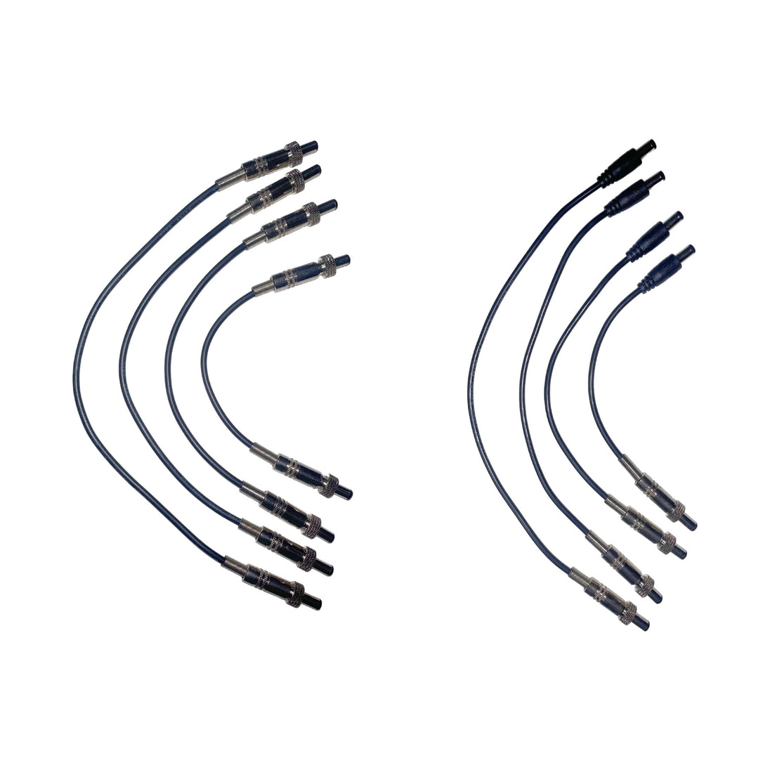 DC power cables in tapered lengths