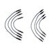 DC power cables in tapered lengths
