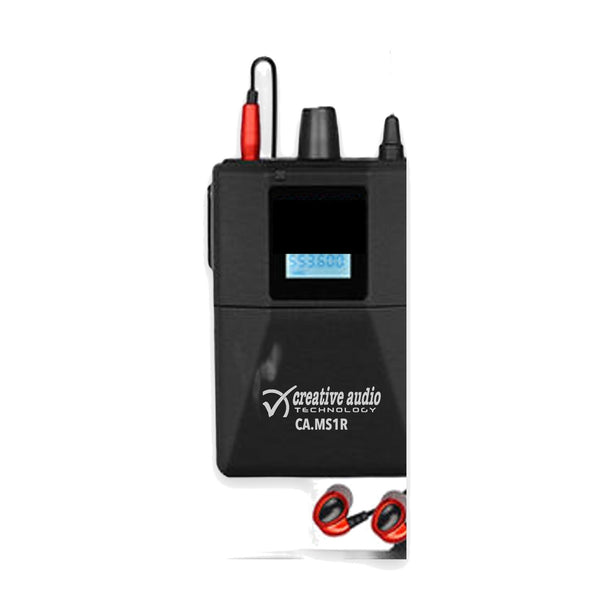 Creative Audio CA.MS1-R in-ear monitor bodypack receiver with earbuds