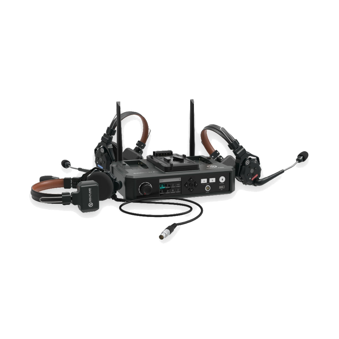 Hollyland Solidcom C1 Pro headsets and hub