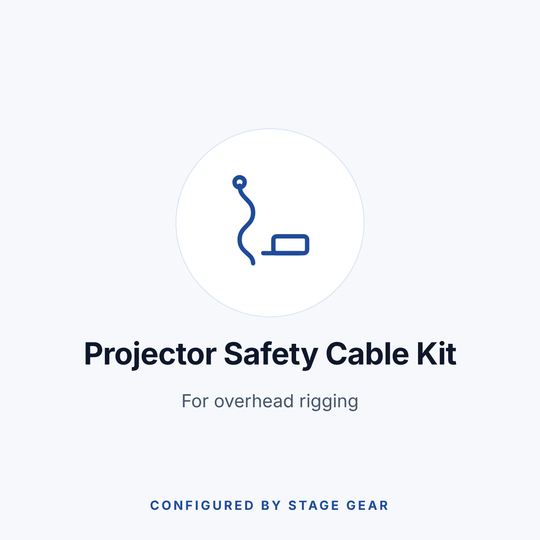 Projector Safety Cable Kit