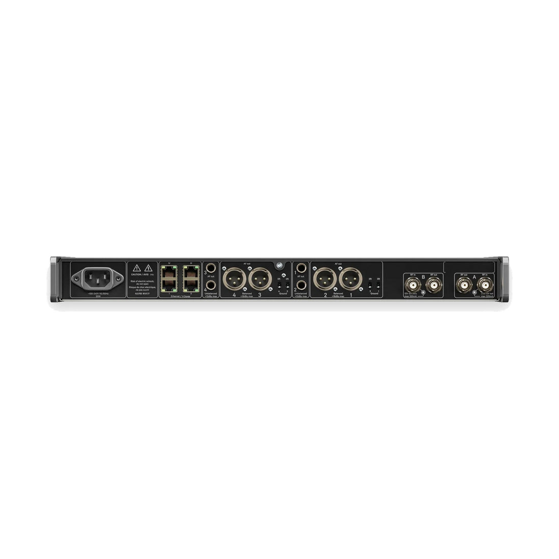 Sennheiser EW-DX EM 4 Dante Wireless Receiver - 4 Channel Receiver