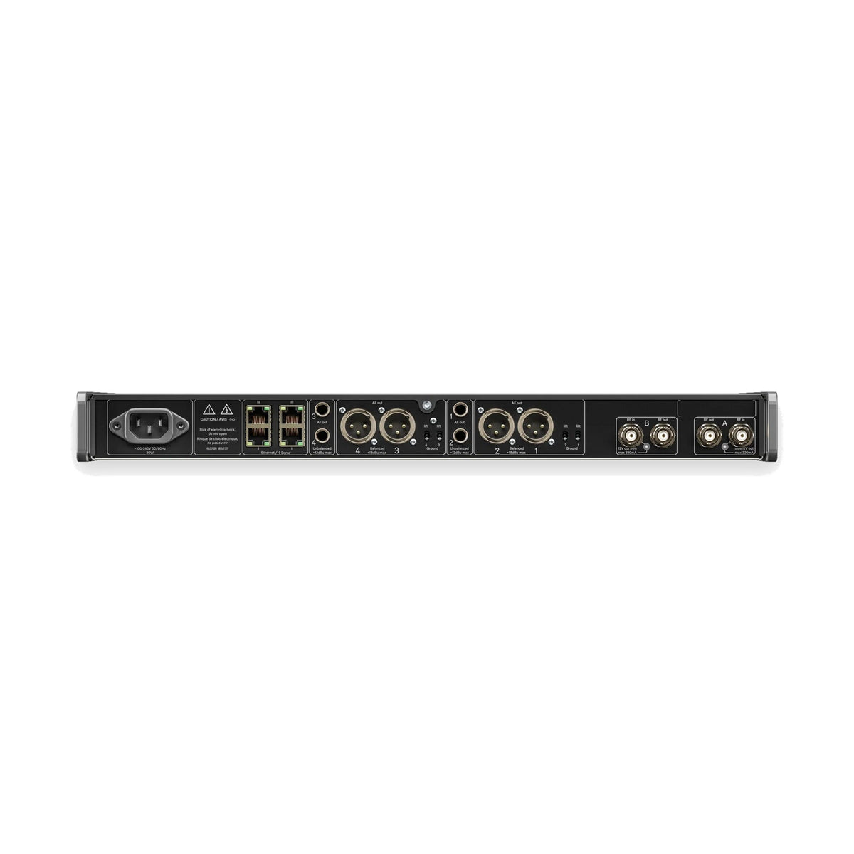 Sennheiser EW-DX EM 4 Dante Wireless Receiver - 4 Channel Receiver