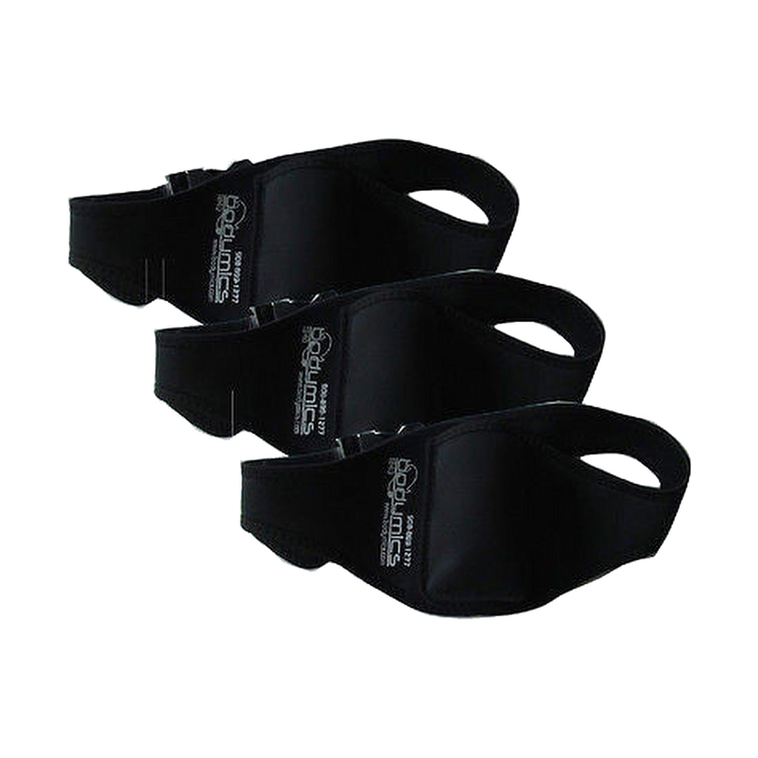 Bodypack transmitter belts, black