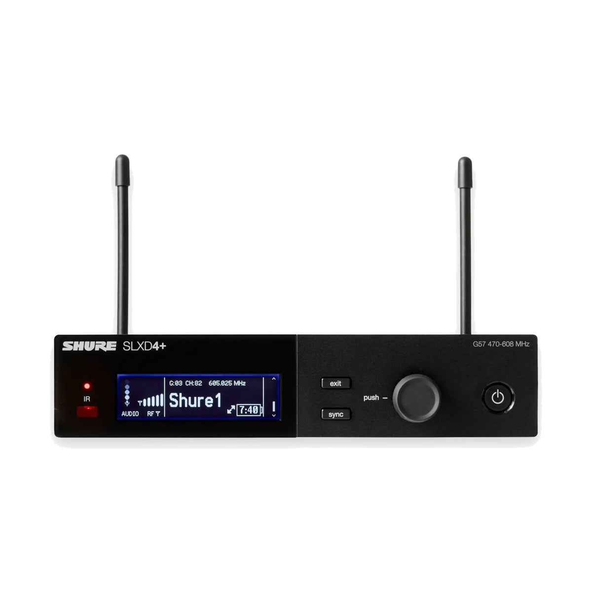 Shure SLXD14+ Digital Wireless Bodypack System (G57)