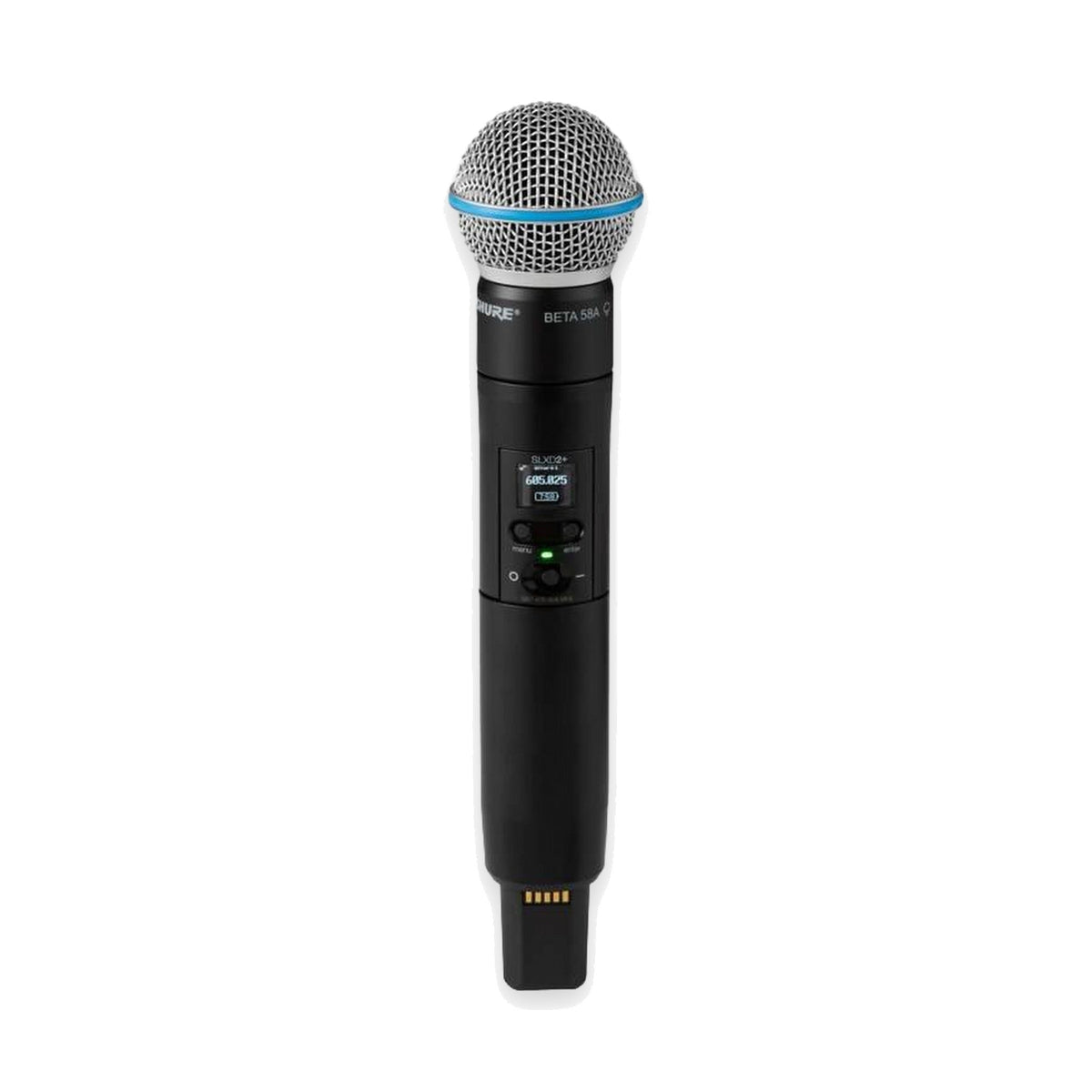 Shure SLXD2+/B58 Digital Wireless Handheld Microphone, Beta 58A (G57)