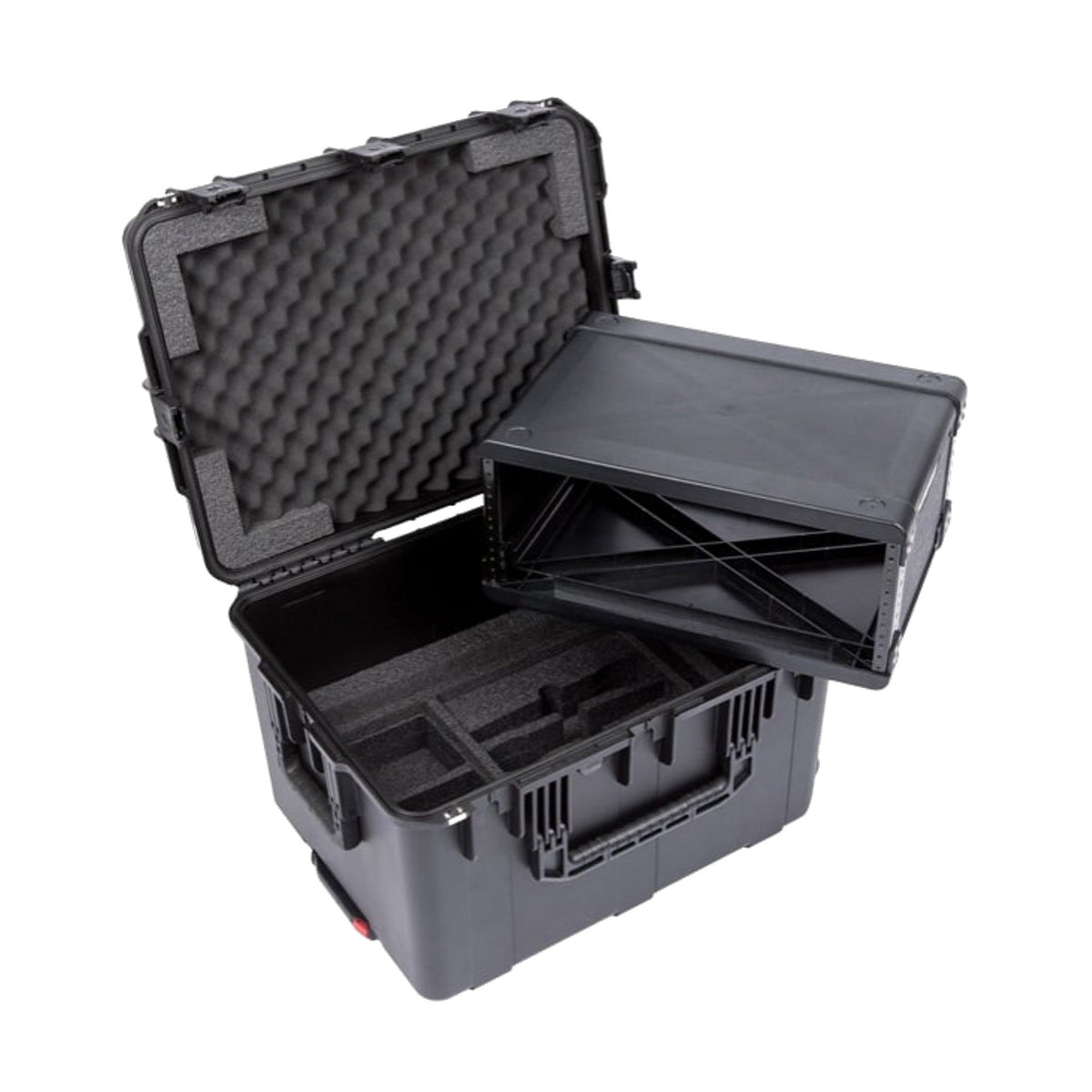 Wheeled case for the Show-Ready fly rack