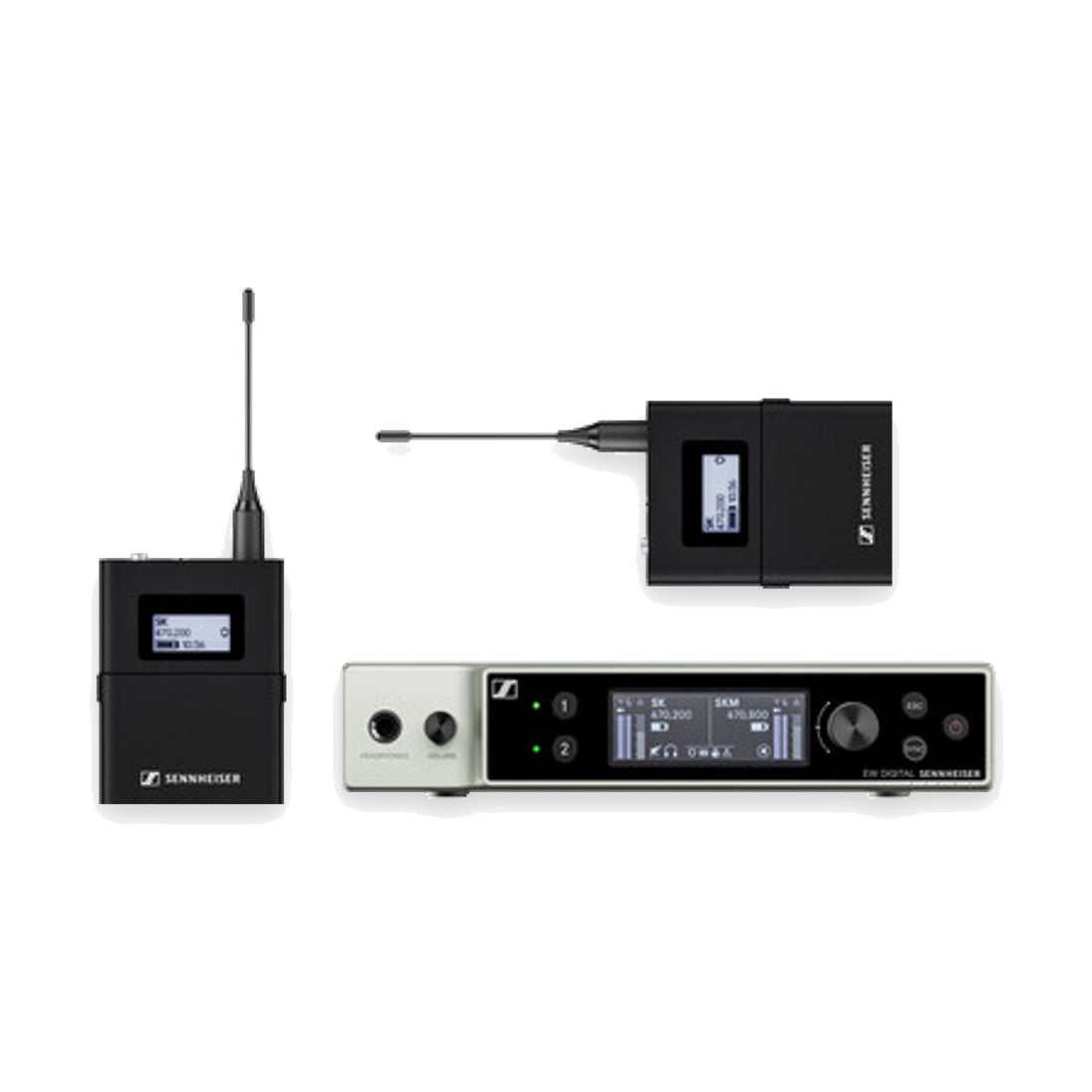 Sennheiser EW-DX receiver and bodypack