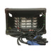 Shure Show-Ready fly rack, back with antenna and power wiring