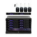 Shure SLX-D Show-Ready 8-channel fly rack with bodypacks