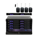 Shure SLX-D Show-Ready 8-channel fly rack with bodypacks