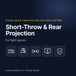 Stage Gear Short-Throw & Rear Projection System, view 2