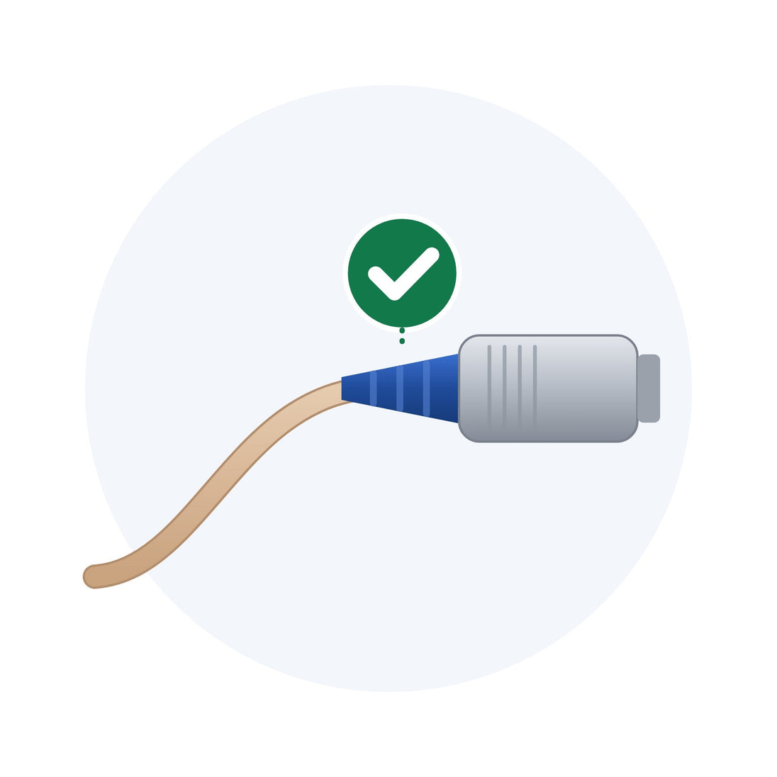 Strain relief: a reinforced sleeve where the Bodymics cable meets the connector